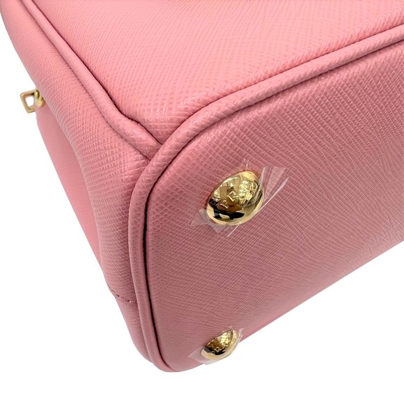PRADA 2WAY Shoulder Bag Galleria Saffiano Lux Pink - Picture 8 of 12